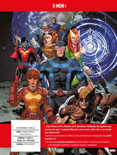X-Men scritto da Hickman